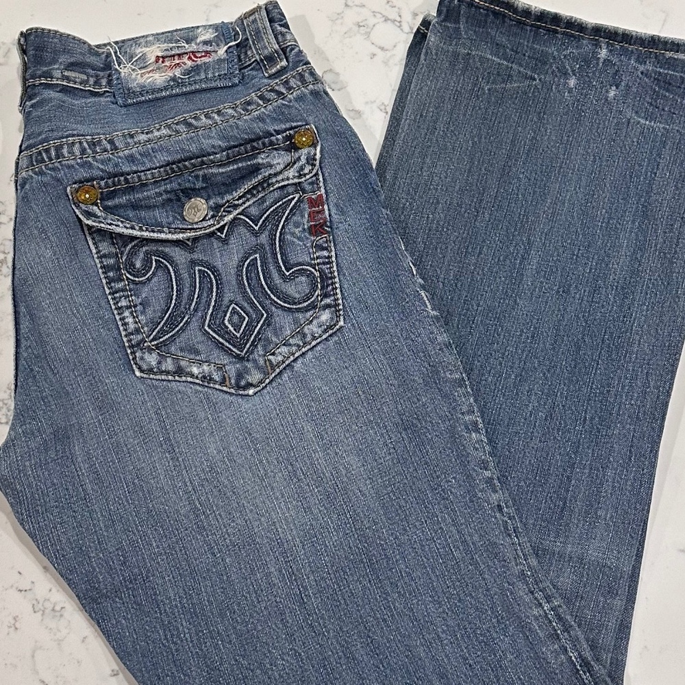 Men's MEK Boot Cut Jeans, 34/34